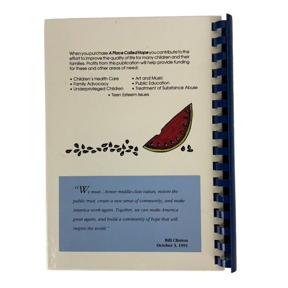 A Place Called Hope Arkansas Junior Auxiliary Cookbook Recipes 1993 Spiral Bound - Picture 3 of 13